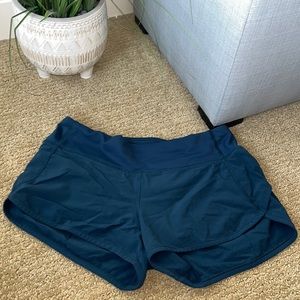 Navy Lululemon Speedups 2.5” Size 4